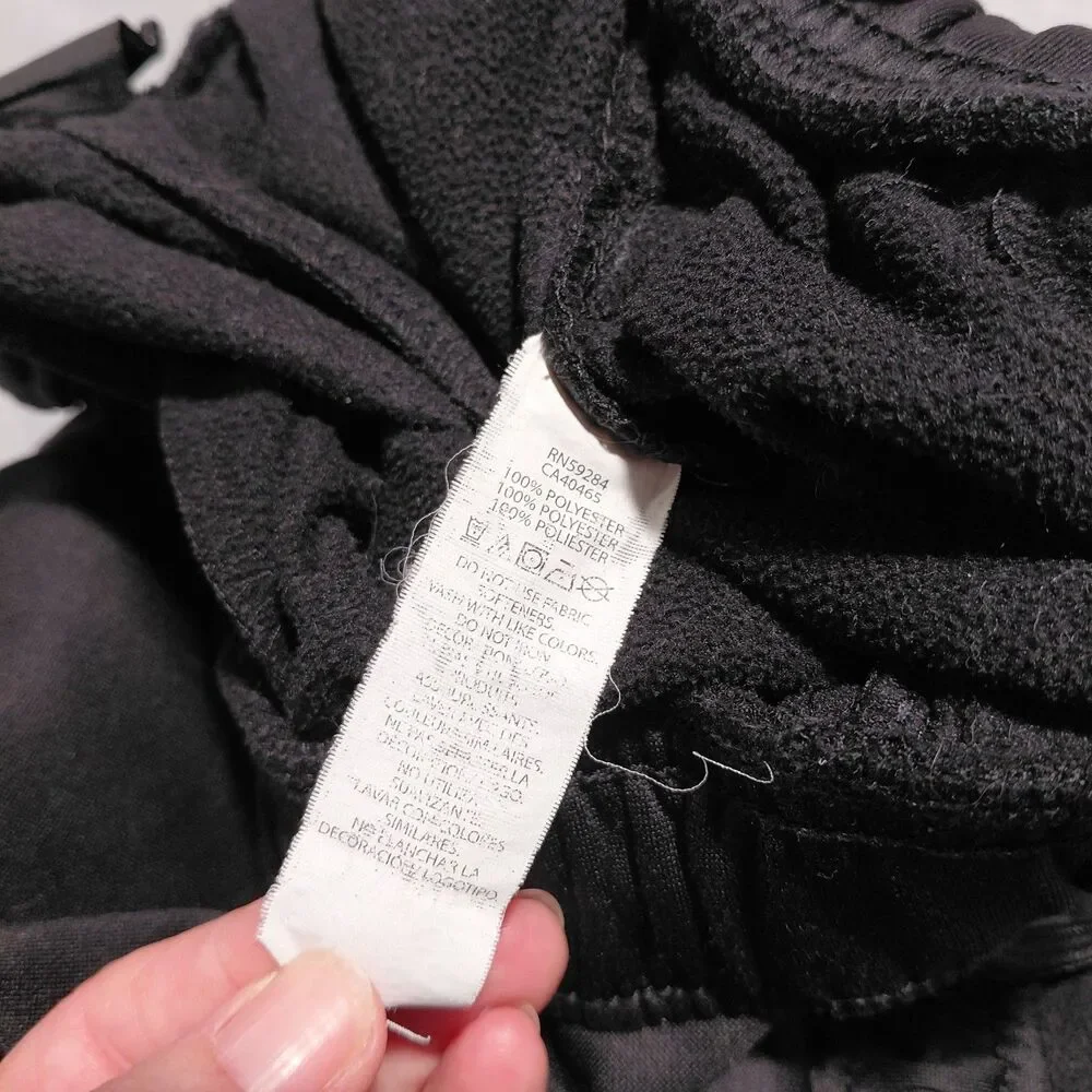 Lot of 3 Place Sport Boys Fleece Lined Athletic Sweatpants L 10/12 Black